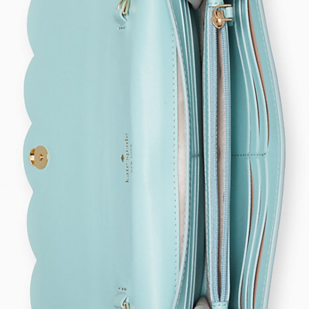 ♠️ Kate Spade Cloudmist Gemma Wallet On a Chain - Picture 2 of 5